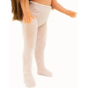 Paola Reina Бели чорапогащи за кукли с размер 32 см