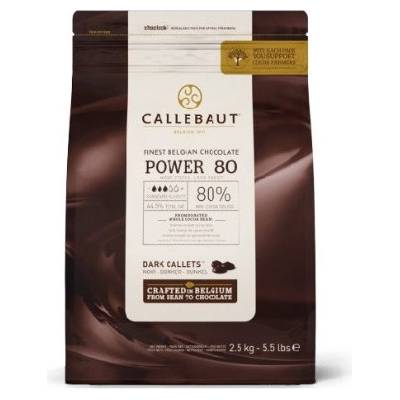 Callebaut 80% hořká 2,5 kg