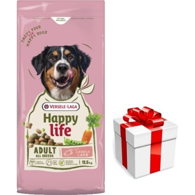 Versele-Laga Happy Life Adult s jehněčím 12,5 kg