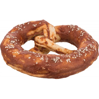 Denta Fun [100 ks] buvolí preclík obalený kachním masem 10 cm/75 g