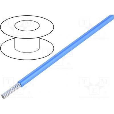 Alpha Wire 7054/19 BL005 Vodič HookUp Wire lanko Cu 24AWG PVC modrá 150V 30,5m