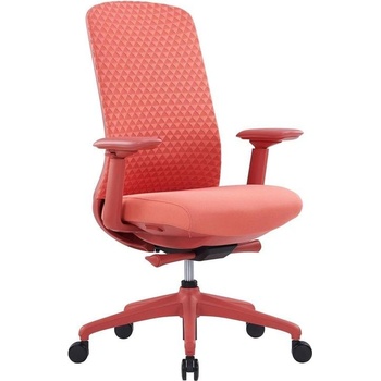 RFG Ергономичен стол RFG Style W, дамаска, до 130 kg, корал (4010200449)