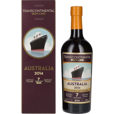 Transcontinental Rum Line Australia 2014 48% 0,7 l (kartón)