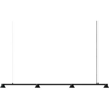 Normann Copenhagen Висяща лампа Hat Linear 167 см черна (608337)
