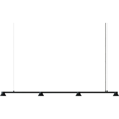 Normann Copenhagen Висяща лампа Hat Linear 167 см черна (608337)