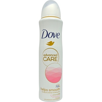Dove дезодорант дамски, Advanced Care, Helps Smooth, 150мл