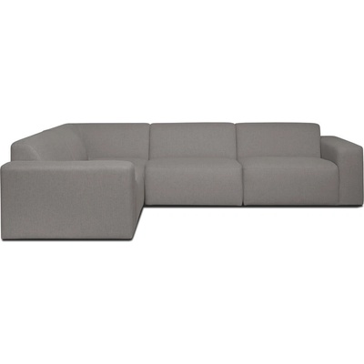 Scandic Сив ъглов диван (ляв ъгъл) Roxy - Scandic (Roxy 1,5+90+3 3 grey)