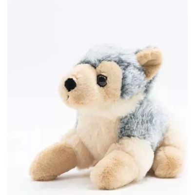 Manninger Плюшена играчка вълк - 22 см, легнал (68066)