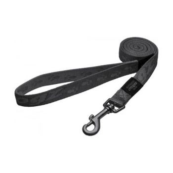Rogz Alpinist Fixed Lead Small - Повод за кучета 11мм/-1, 8м платинум сив
