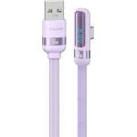 USAMS US-SJ651 кабел за данни USB - Type-C, 120cm, LILA SJ651USB04 (SJ651USB04)