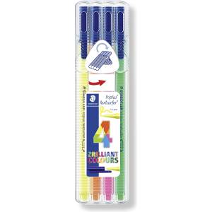 STAEDTLER Маркер Textsurfer Triplus асорти (4) (362 SB4)