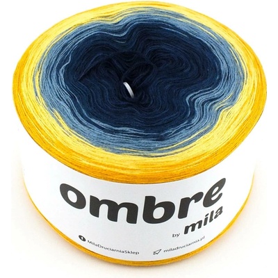 MILA Příze OMBRE Classic 1200m/3nitky M036R - Kasiopea
