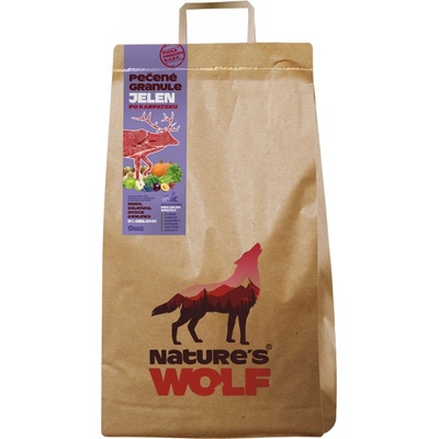 Natures Wolf Jelen po karpatsku 9 kg