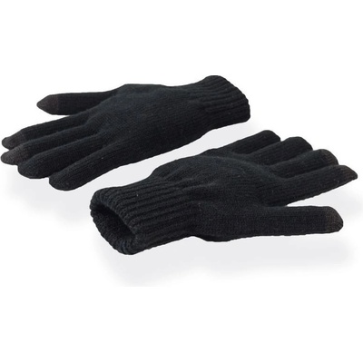Atlantis Headwear Gloves Touch COT-33016800234 Černá