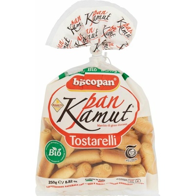 Biscopan ľahké chrumakvé pečivo Tostarelli zo pšenice kamut 250 g