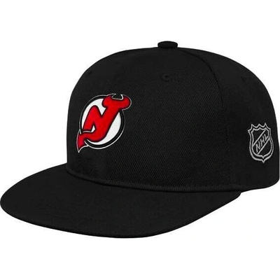 Fanatics Logo Flatbrim New Jersey Devils JR čierna