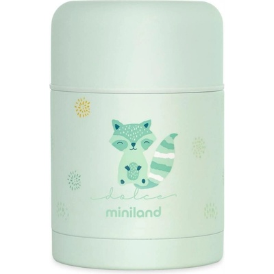 Miniland Termoska na jídlo 600 ml zelená