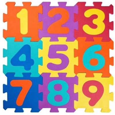 Plastica Пяна Пъзел Числа