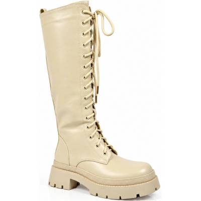Yes Mile dámske čižmy K355 beige