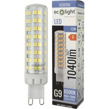 ECOLIGHT LED žiarovka G9 12W 1080lm 6500k studená biela