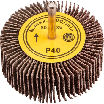 Graphite osazený lamelový kotouč 80 x 30 mm K40 55H760