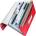 Leitz WOW pp червен класьор за документи 45890026 (45890026)