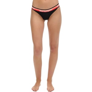 Superdry Triangle Stripe bikini bottom - Black (Black)