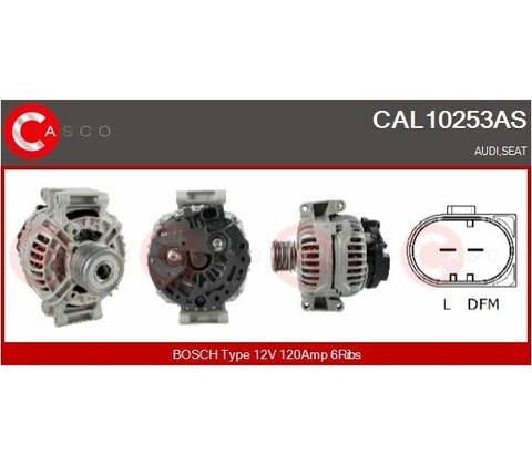 Generátor CASCO CAL10253AS