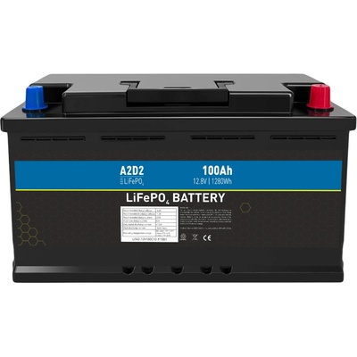 A2D2 LiFePO4 12,8V 100Ah LFA2-12V100C10-F15B1 originálne