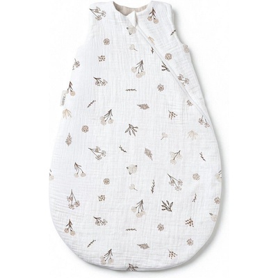 Albero Mio Бебешки спален чувал Albero Mio - Colorful Muslin, Wild Flowers, 1.0 Tog, размер S (307239)