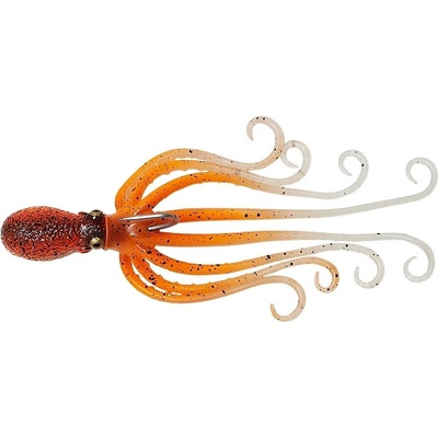 Savage Gear 3D Octopus 20cm 185g UV Orange Glow