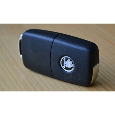 logo ŠKODA (samolepka - ø 11 mm) do klíčů original - 1 ks 3T0837891A – Hledejceny.cz