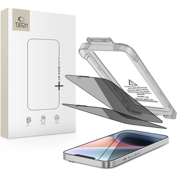 Tech-Protect Szklo prywatyzujace tech-protect quick set spy+ 2-pack iphone 13 / 13 pro / 14 / 16e privacy (5906302318759)