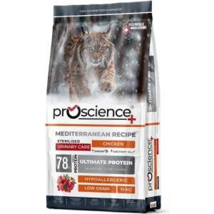 Proscience ProScience Cat Sterilised Adult - Chicken Cranberry - Храна за кастрирани котки с пиле и червени боровинки - 15 кг, Турция