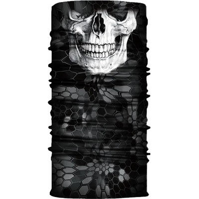 WARAGOD Värme многофункционален шал, Skull Face (WAR001907)