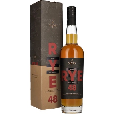 Slyrs Bavarian RYE Whisky Forty Eight 48% 0,7 l (kartón)