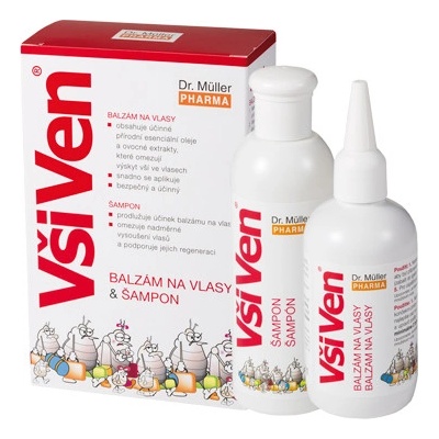 Dr. Müller Pharma Všiven balzám na vlasy a šampon 150+150 ml – Zboží Mobilmania