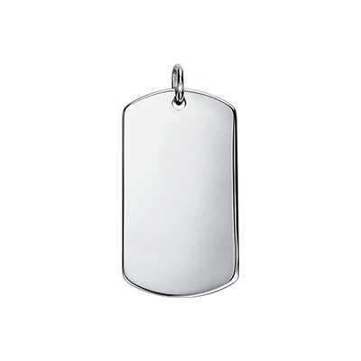 Šperky4U Stříbrný přívěšek dog tag ZB315
