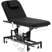 physa Elektrické masážní lehátko - 2 motory - 200 W - 187 x 70 x 68–90 cm - 200 kg - černá LYON BLACK PH