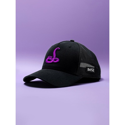 Be52 Snake шапка премиум черна/виолетова Be52 | Cheren | МЪЖЕ | ЕДИН РАЗМЕР