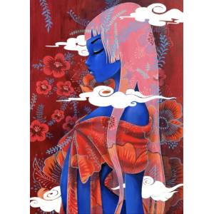 Grafika Art Puzzle - Puzzle Misstigri: Head in the Clouds - 1 500 piese