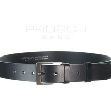 Prosch Bags kožený pásek jeans 34- černý