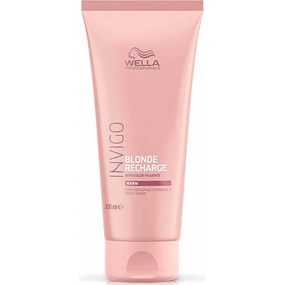 Wella Invigo Blonde Recharge Warm Blonde Conditioner 200 ml – Zbozi.Blesk.cz
