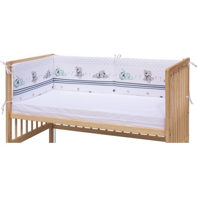 Scarlett Mantinel do postieľky Patrik tyrkysová 4-dílný