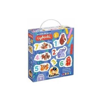CzuCzu Puzzle do pary Cyferki 20 elementów