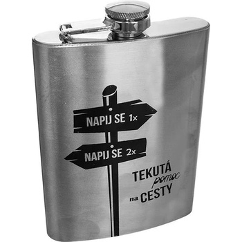 Orion Ploskačka nerez TEKUTÁ POMOC NA CESTY 240 ml
