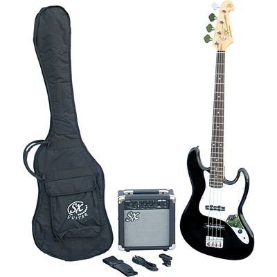 SX SB1 Bass Guitar Kit Black Електрическа бас китара