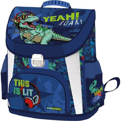 Ергономична ученическа раница Lizzy Card Dino Roar - Premium (23038101)