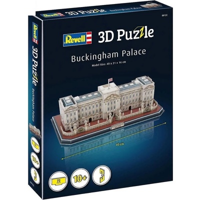 Revell 3D Пъзел Revell от 72 части - Бъкингамският дворец (00122)