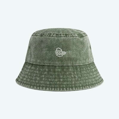 Bucket klobouk Pivo zelený